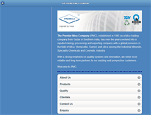 Tablet Screenshot of micaindia.com